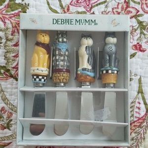 New Debbie Mumm Garden Cat Spreaders